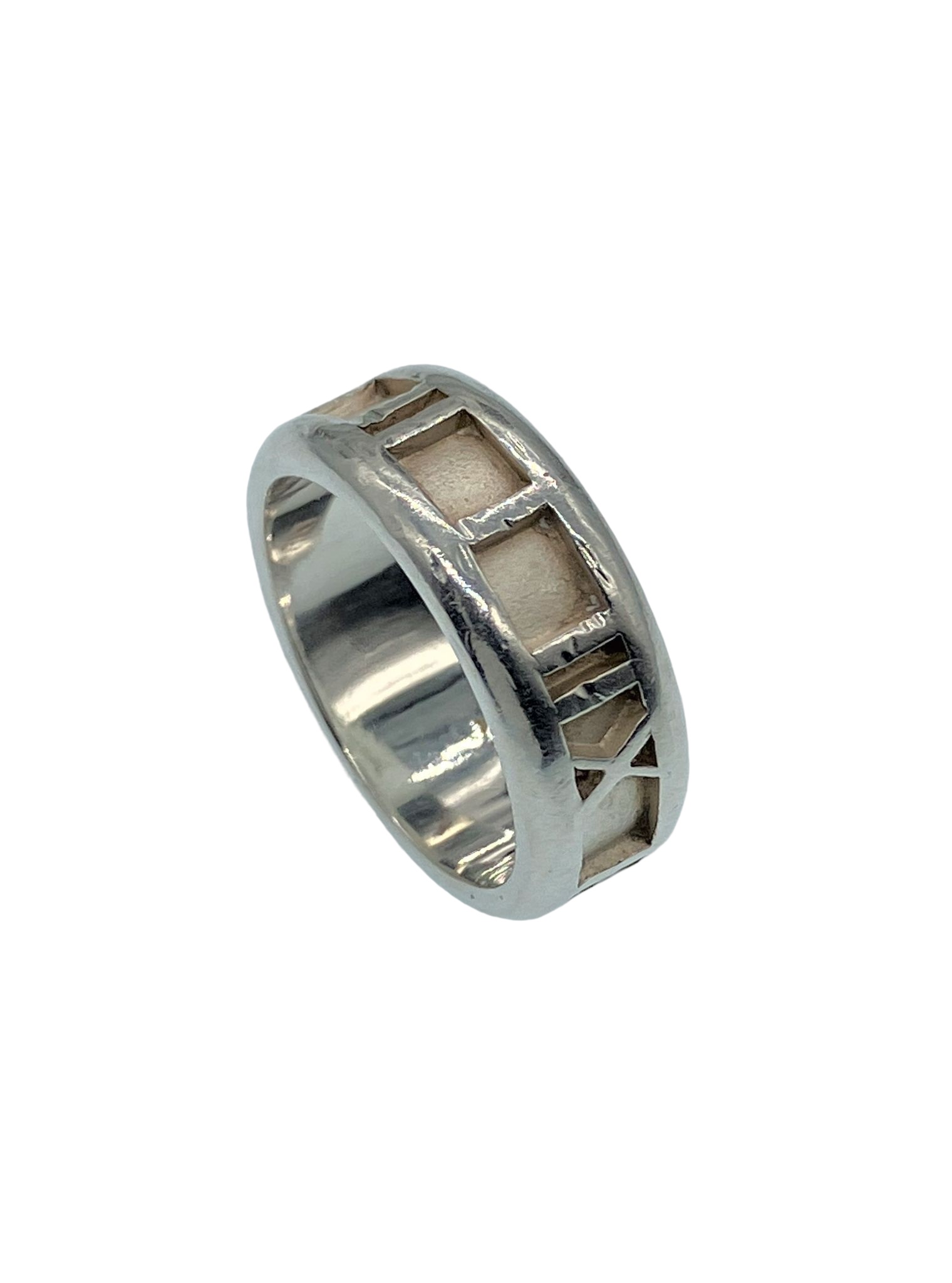 Tiffany & Co Thick Atlas Ring Size L - Photo 2