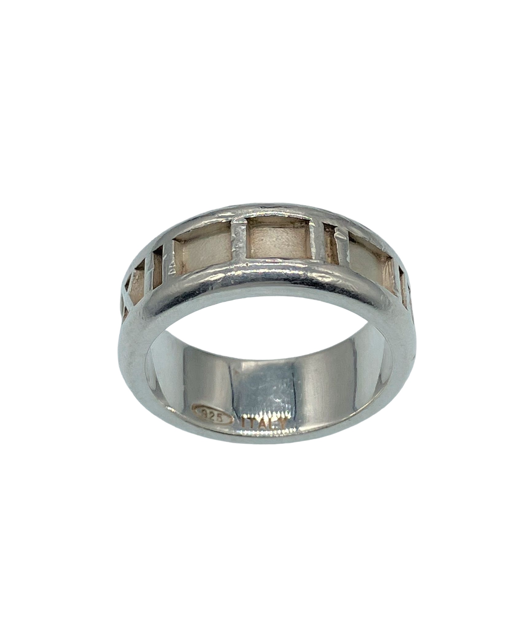 Tiffany & Co Thick Atlas Ring Size L - Photo 4