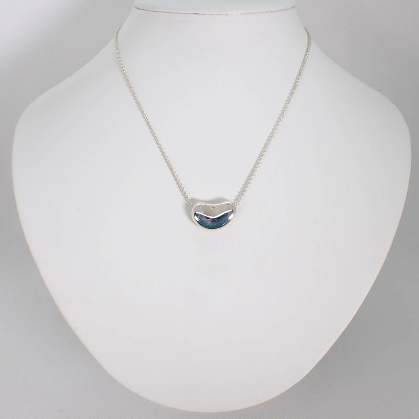 Tiffany & Co. Bean Necklace in Silver 20mm - Photo 4