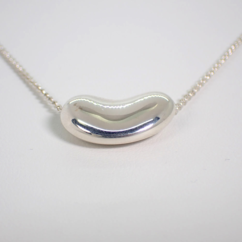 Tiffany & Co. Bean Necklace in Silver 20mm - Photo 5