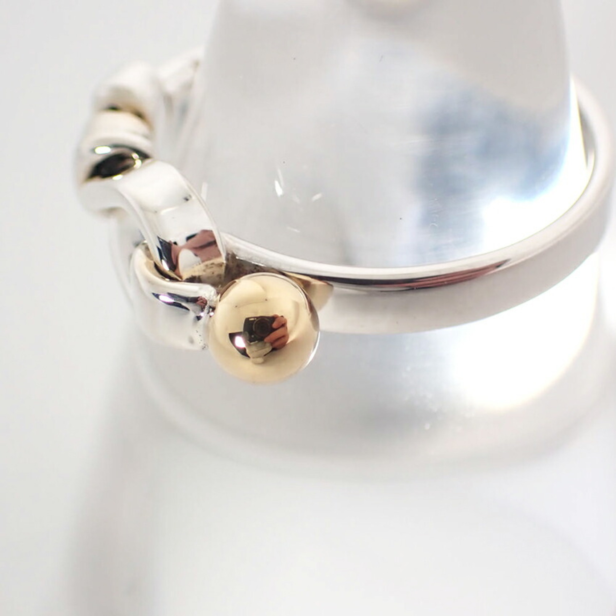TIFFANY 925 750 Hook & Eye Ring Size L 1/2 - Photo 4