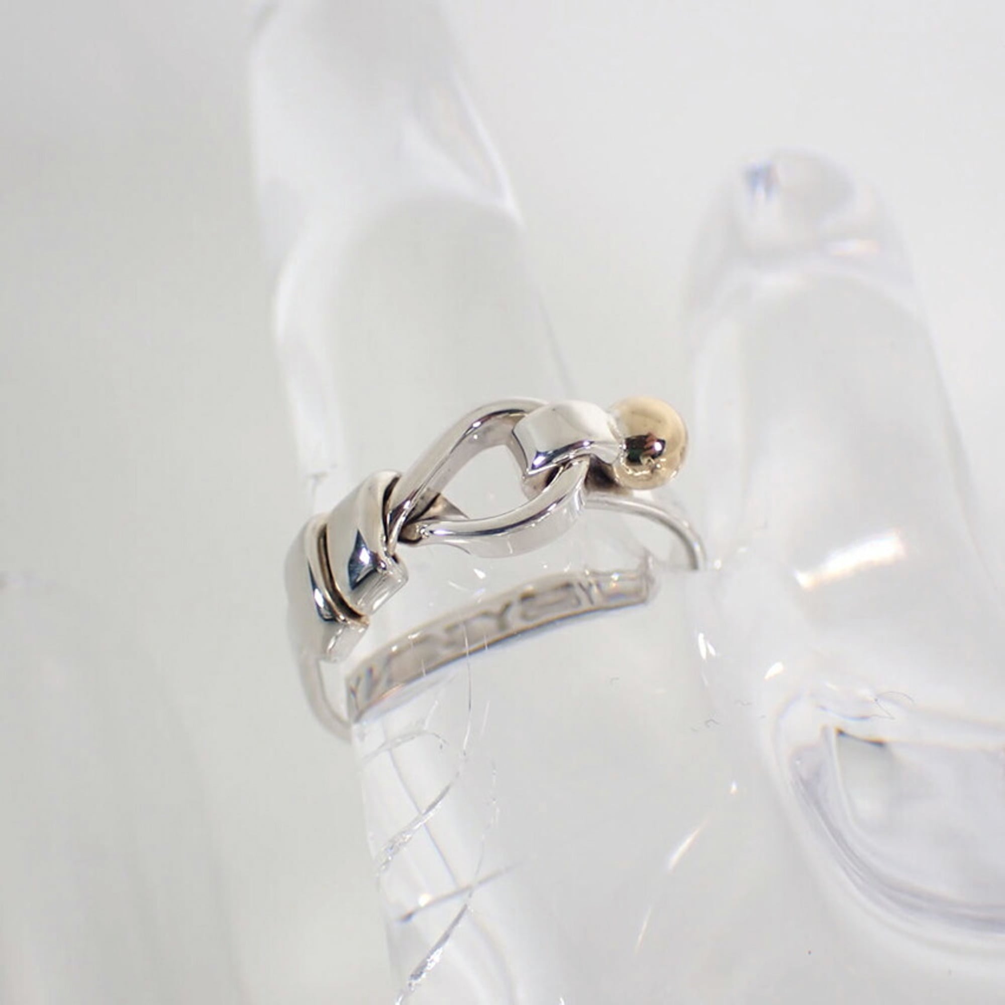TIFFANY 925 750 Hook & Eye Ring Size L 1/2 - Photo 8