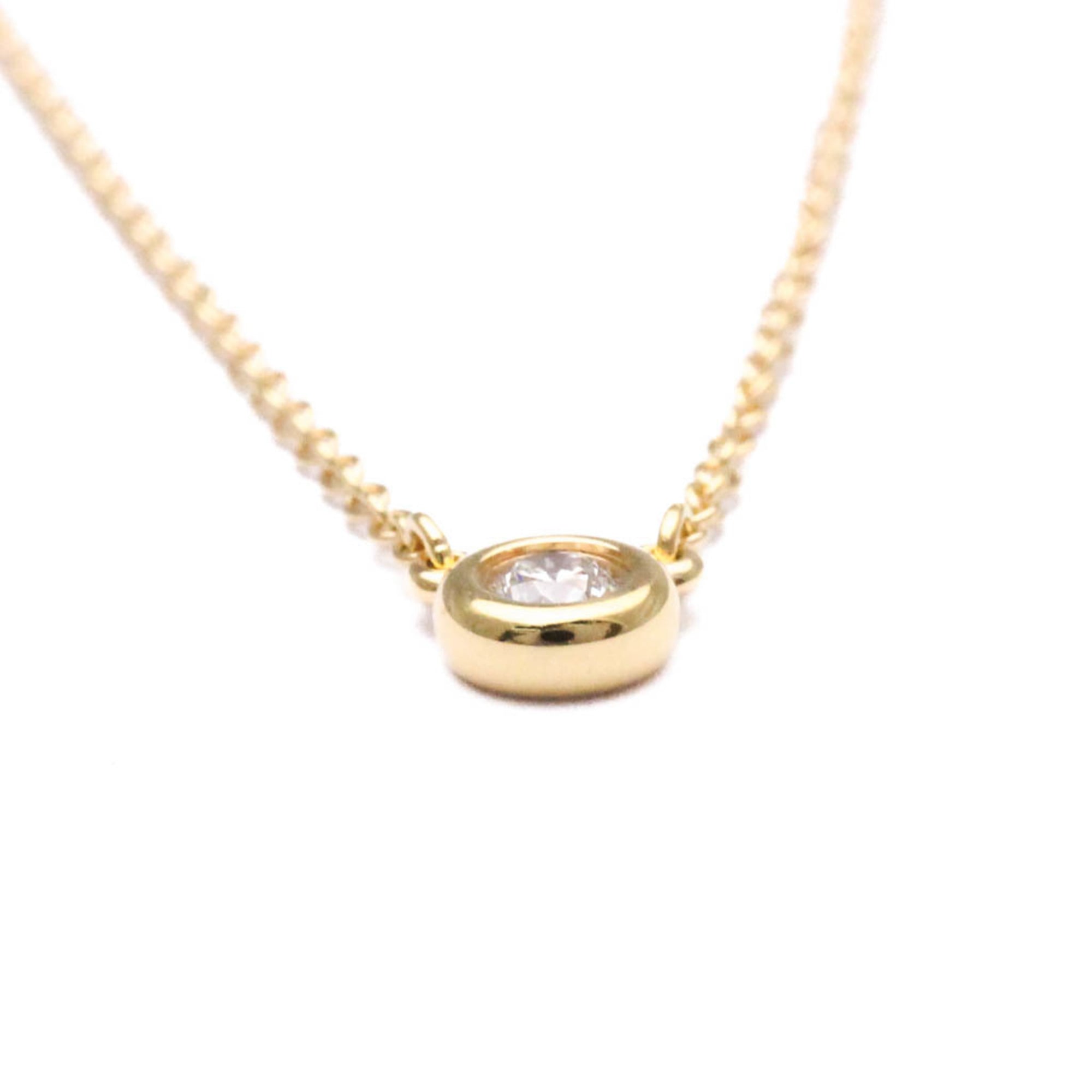 Tiffany Diamonds By The Yard Pink Gold (18K) Diamond MenWomen Fashion Pendant Necklace (Pink Gold) - Photo 4