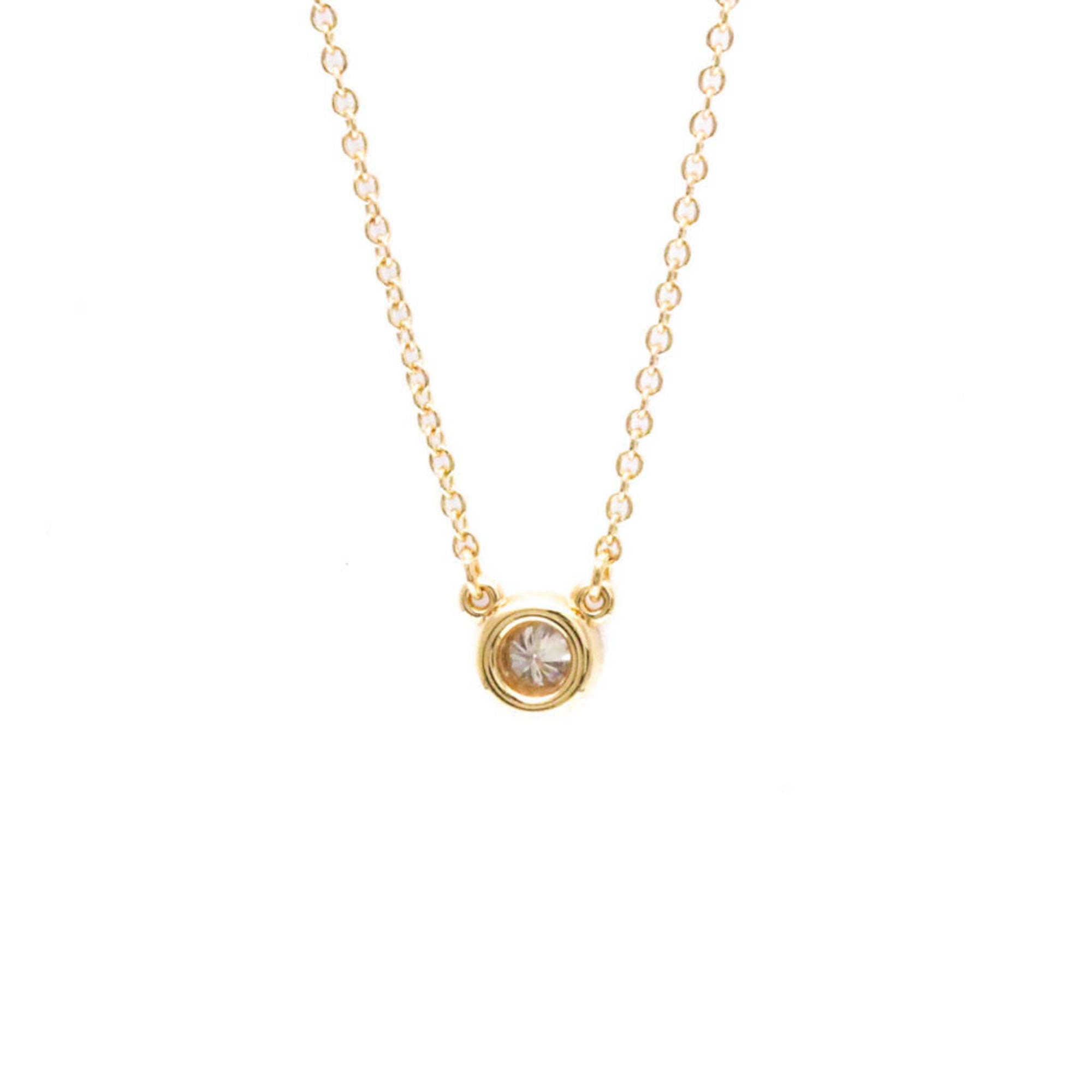 Tiffany Diamonds By The Yard Pink Gold (18K) Diamond MenWomen Fashion Pendant Necklace (Pink Gold) - Photo 15