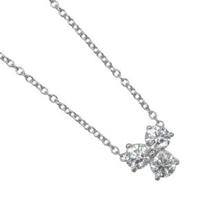 Tiffany & Co. Aria necklace in platinum (Pt950) with diamonds approximately 2.68g. - Photo 1