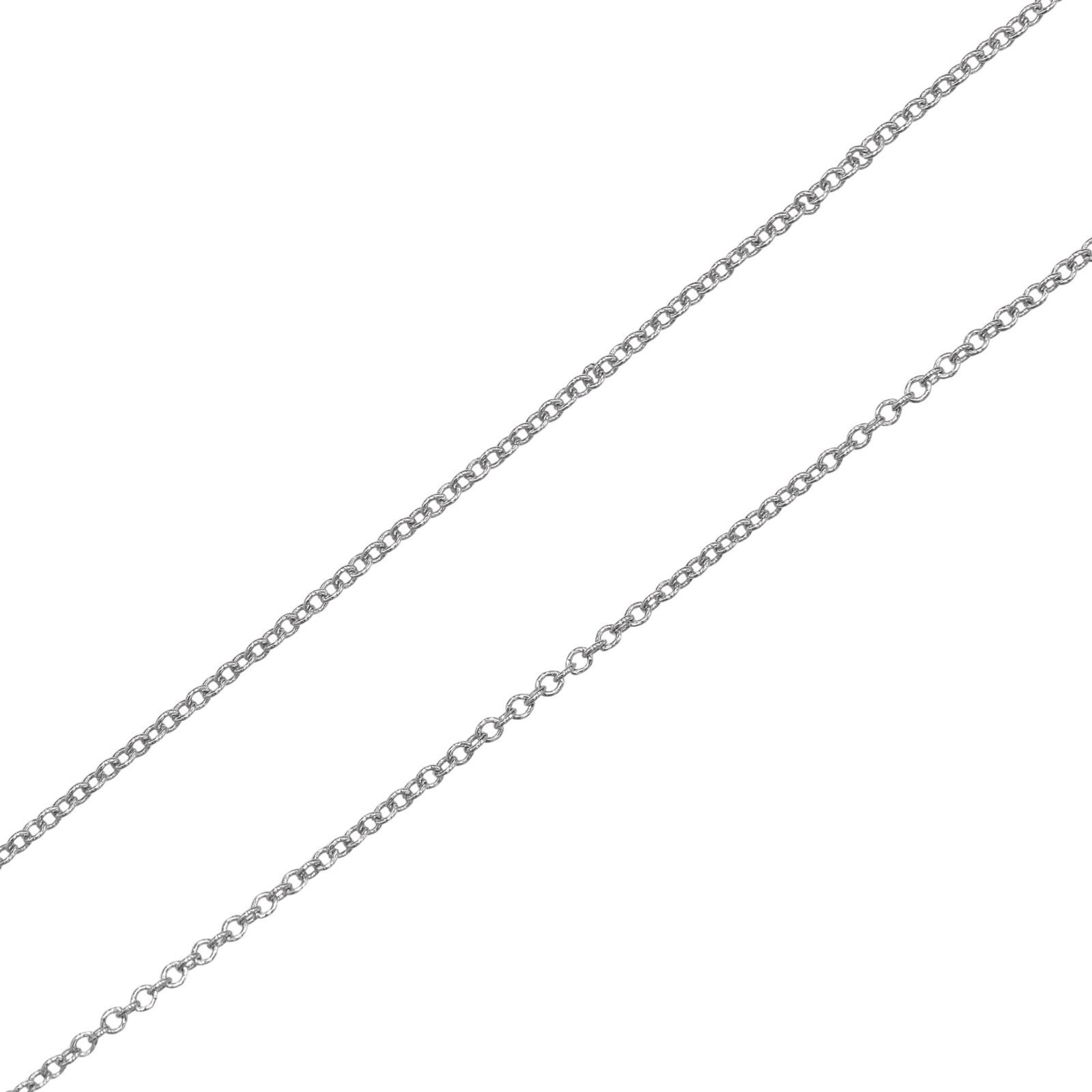 Tiffany & Co. Sentimental Heart Necklace Pt950 Platinum Diamond Approx. 3.6g - Photo 5