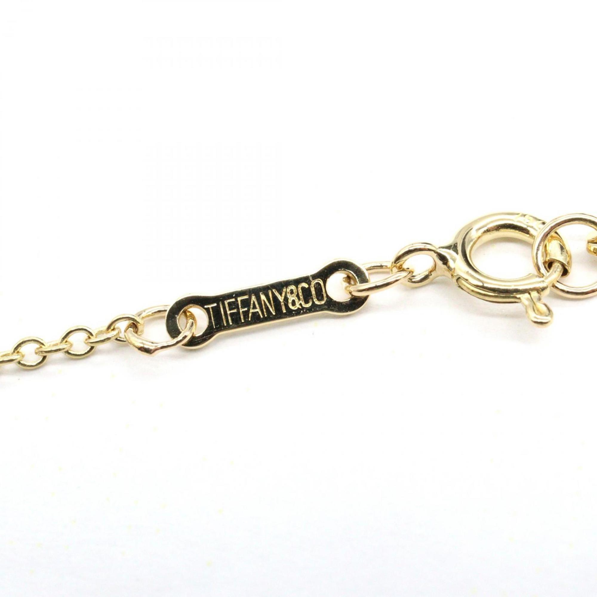 Tiffany & Co. Open Teardrop Necklace 18K Yellow Gold Women’s Gold - Photo 3