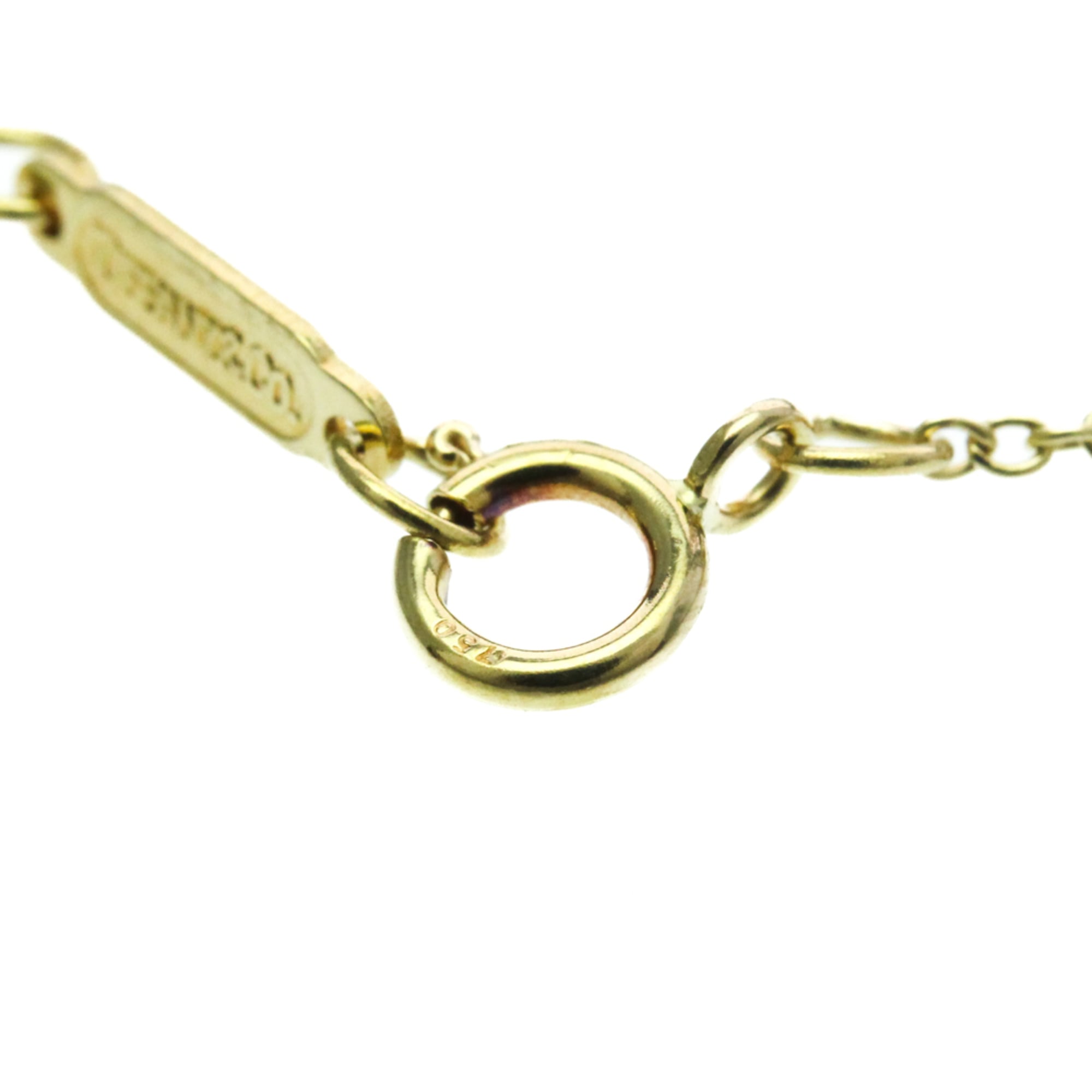 Tiffany Dots Circle Diamond Necklace Yellow Gold (18K)Platinum Diamond MenWomen Fashion Pendant Necklace (Gold) - Photo 10