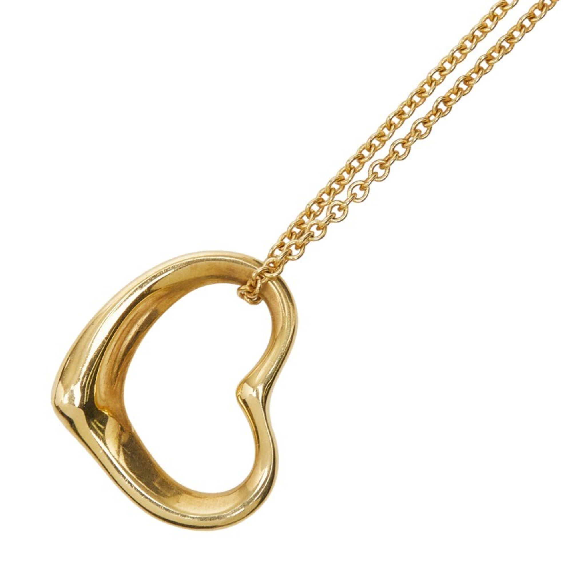 Tiffany & Co. Open Heart Necklace in 18K Yellow Gold for Women. - Photo 1