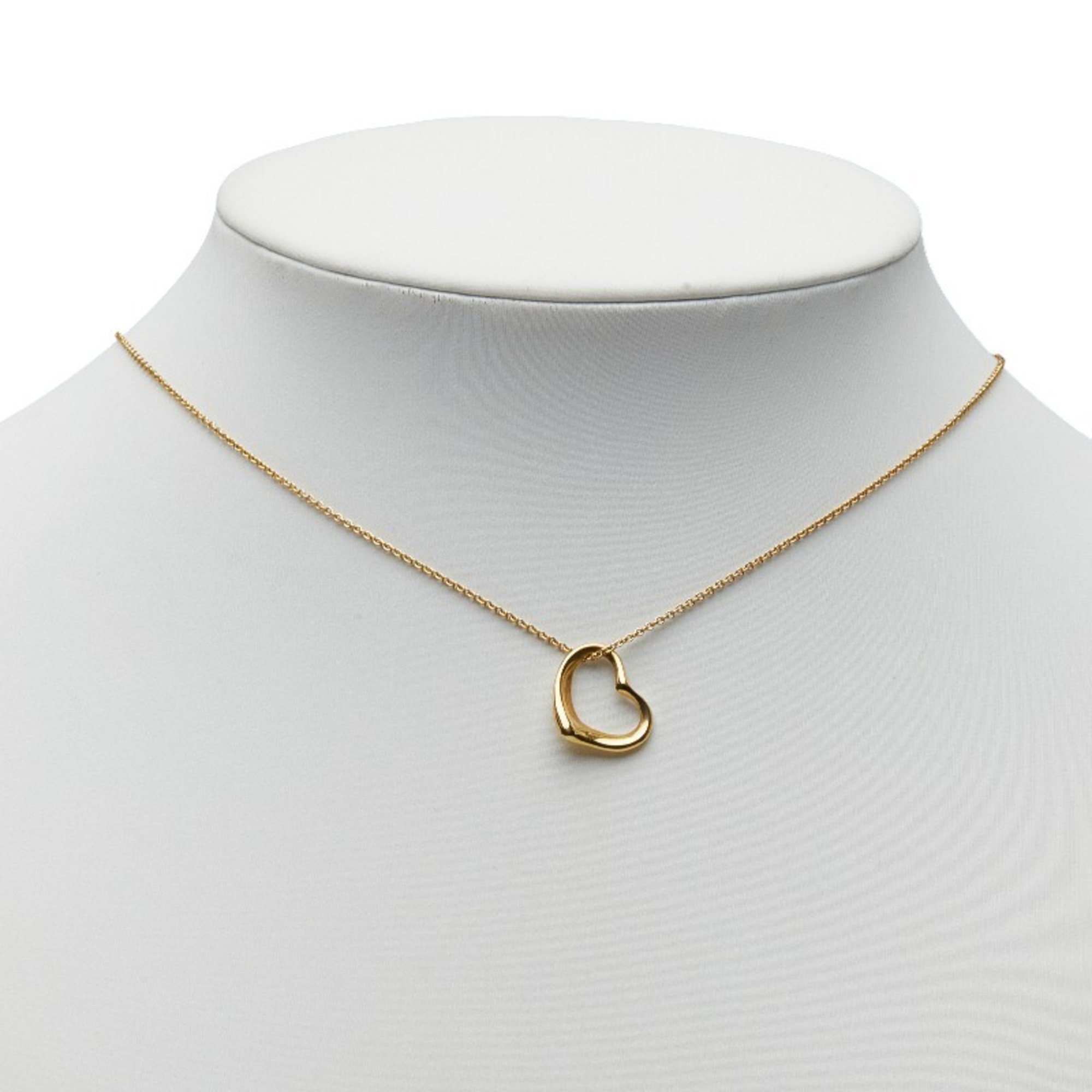 Tiffany & Co. Open Heart Necklace in 18K Yellow Gold for Women. - Photo 7