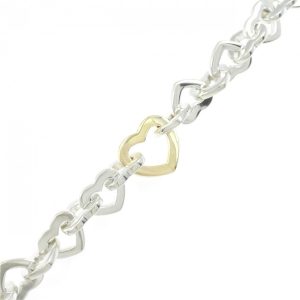 Tiffany Heart Link Bracelet - Photo 1