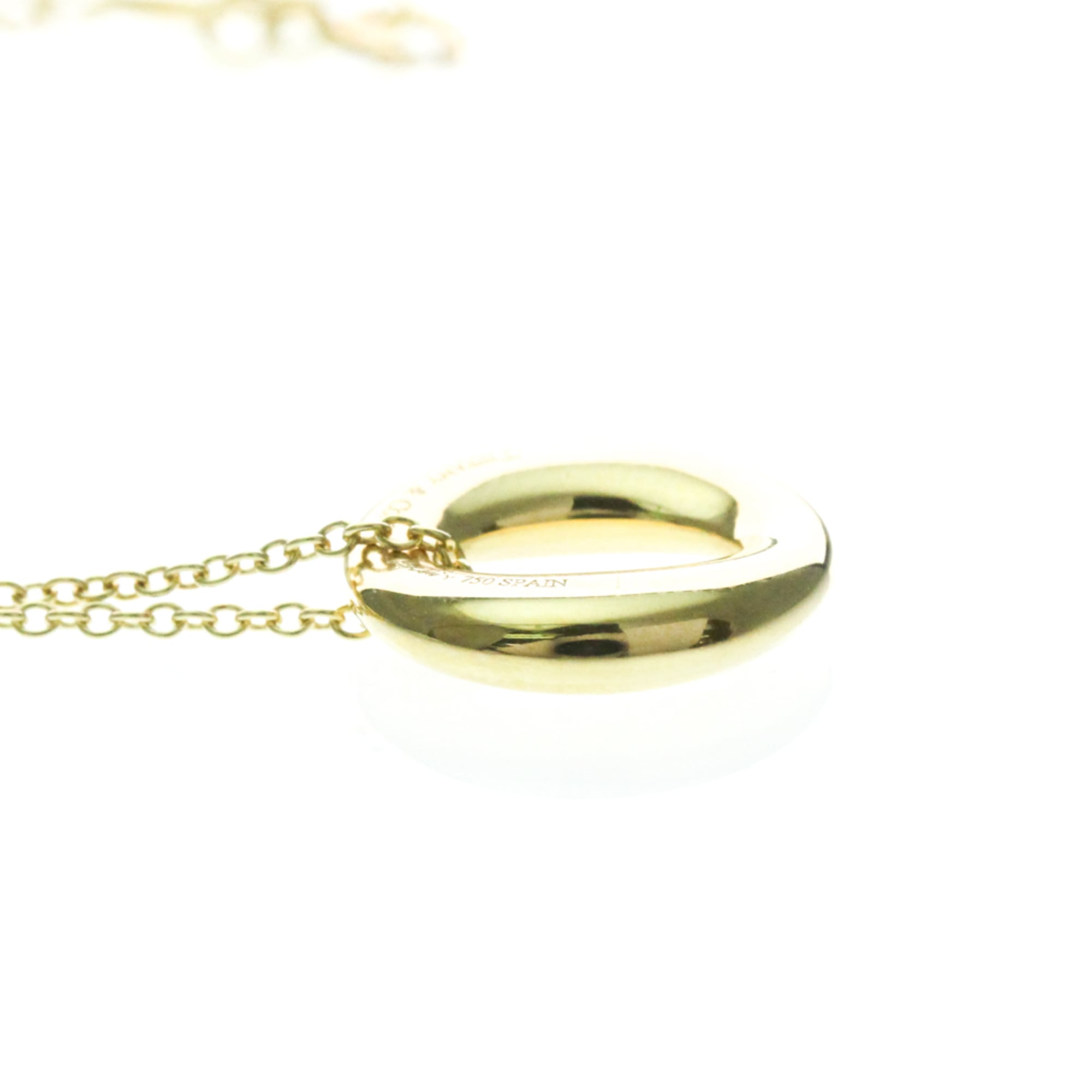 Tiffany Seviana Necklace Yellow Gold (18K) No Stone WomenMen Fashion Pendant Necklace (Gold) - Photo 4