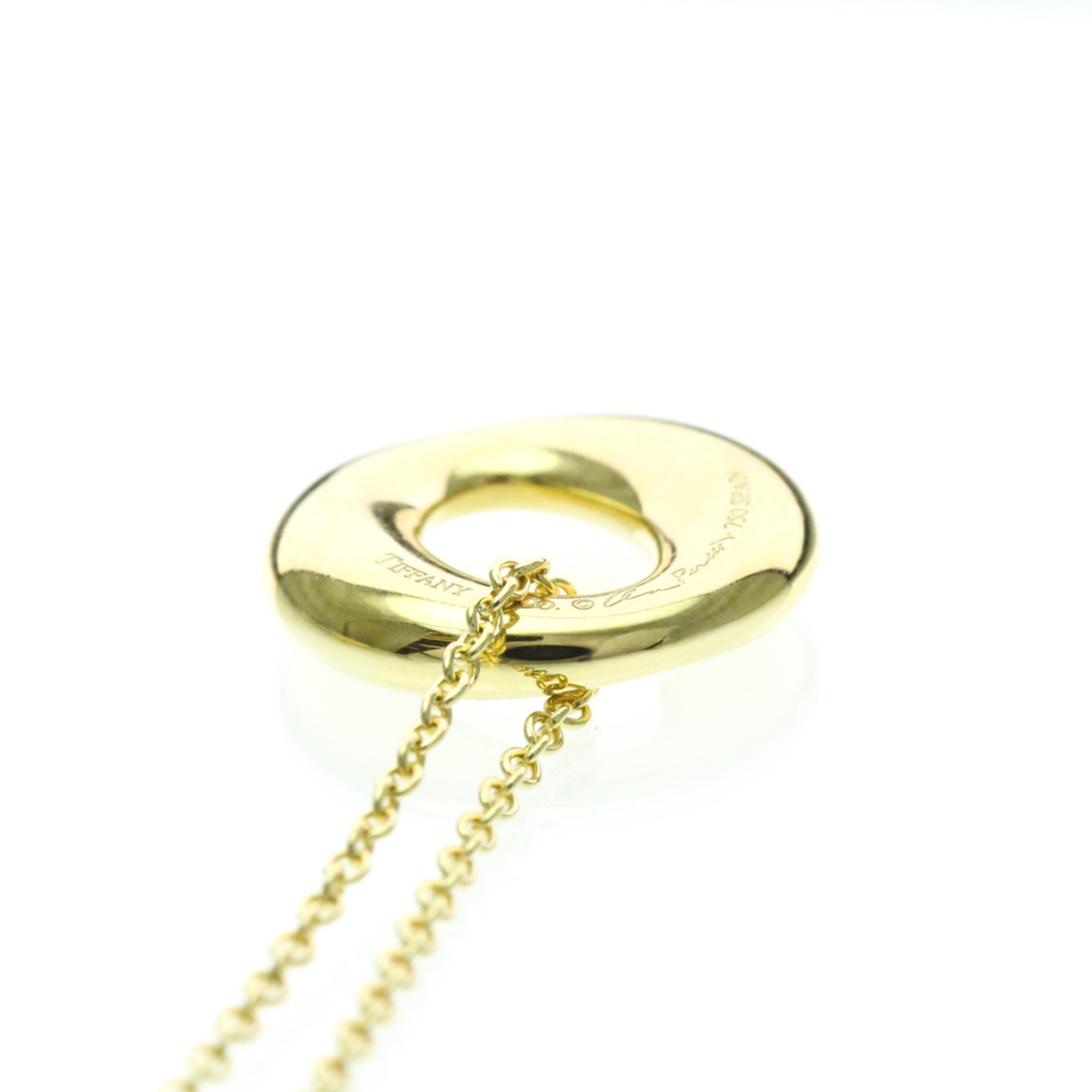 Tiffany Seviana Necklace Yellow Gold (18K) No Stone WomenMen Fashion Pendant Necklace (Gold) - Photo 6
