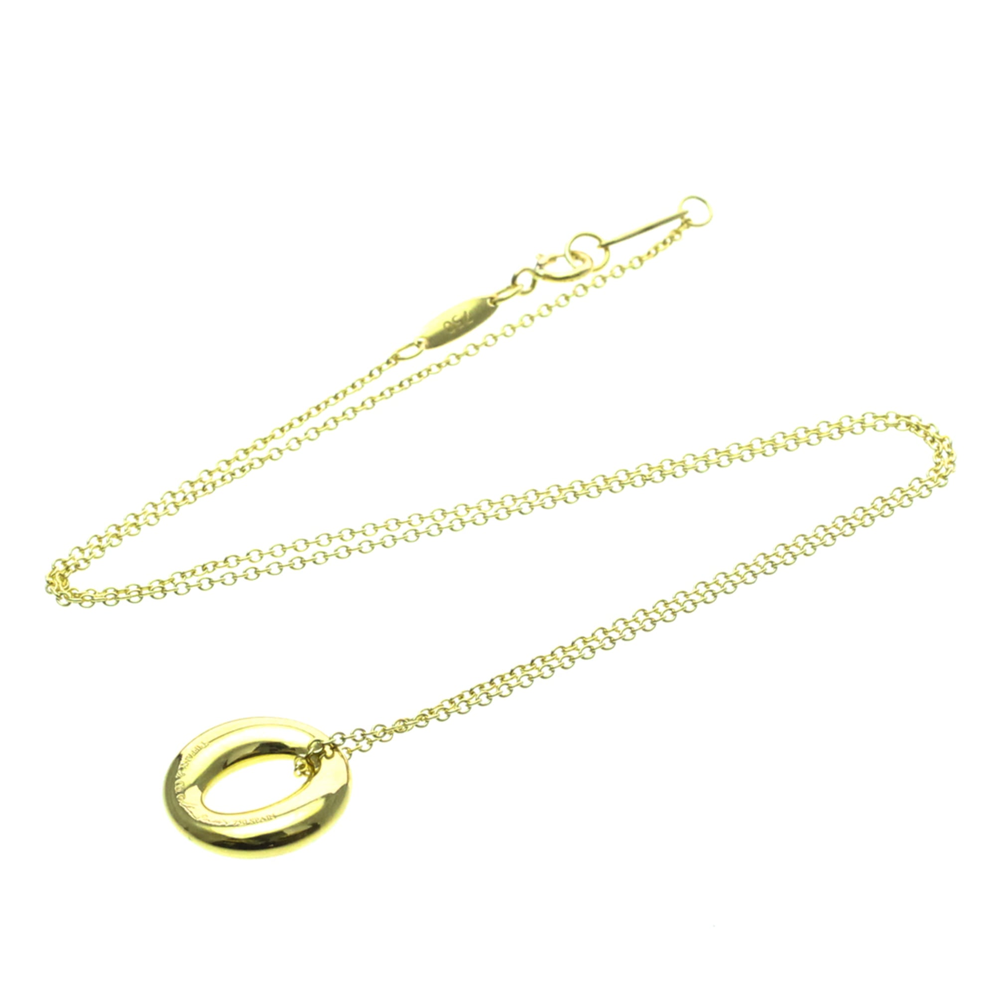 Tiffany Seviana Necklace Yellow Gold (18K) No Stone WomenMen Fashion Pendant Necklace (Gold) - Photo 14