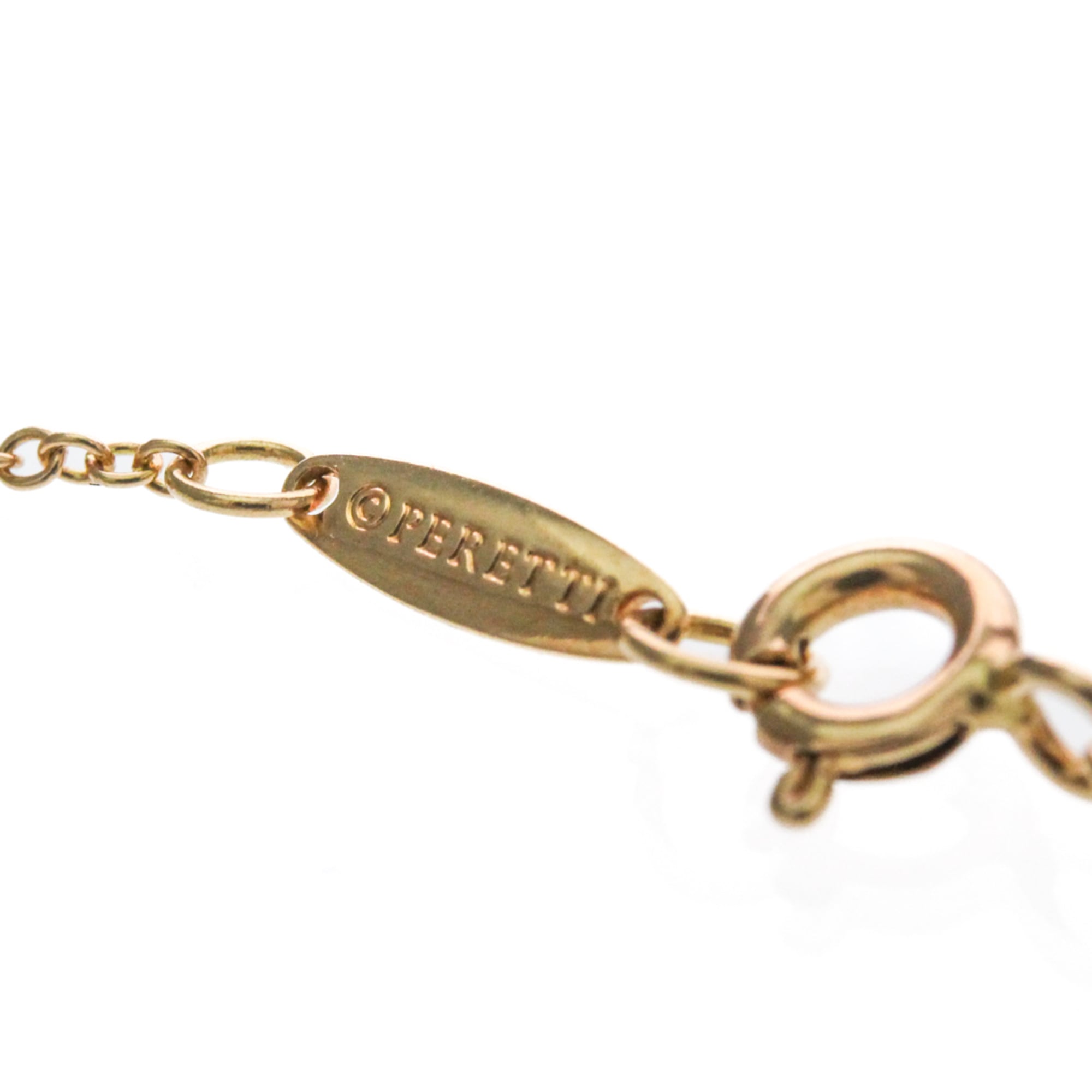Tiffany By The Yard Open Heart Necklace Pink Gold (18K) Diamond MenWomen Fashion Pendant Necklace (Pink Gold) - Photo 13