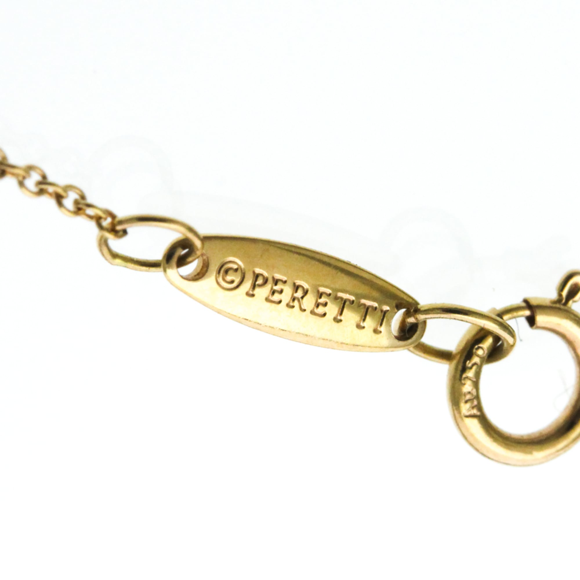 Tiffany Open Heart Necklace Extra Mini Pink Gold (18K) No Stone MenWomen Fashion Pendant Necklace (Pink Gold) - Photo 8