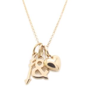 TIFFANY & Co. Tiffany Heart Arrow Charm Necklace 18KPG Women’s 294801 - Photo 1