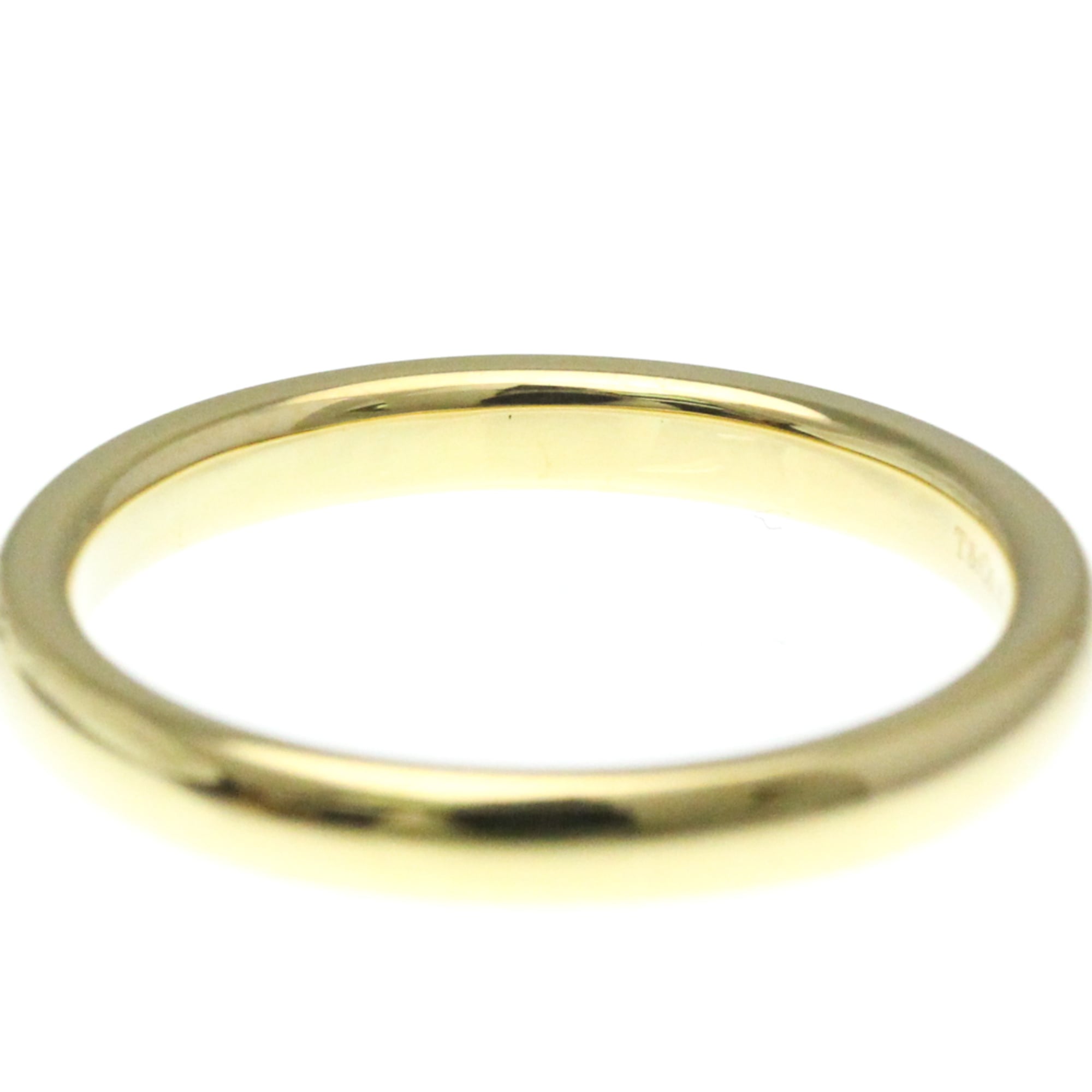 Tiffany Stacking Bundle Yellow Gold (18K) Fashion No Stone Band Ring Gold (Size UK P 1/2) - Photo 3