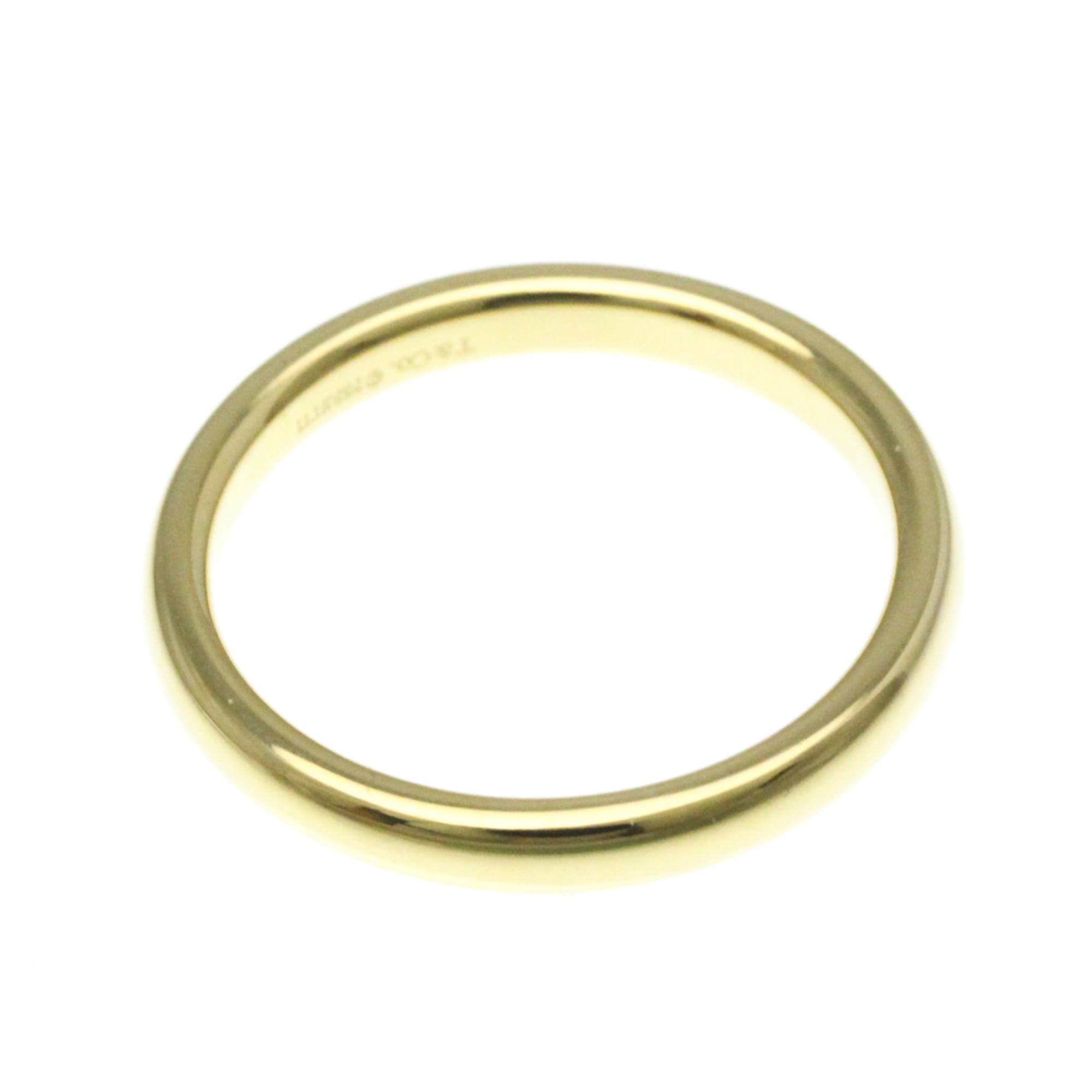 Tiffany Stacking Bundle Yellow Gold (18K) Fashion No Stone Band Ring Gold (Size UK P 1/2) - Photo 6