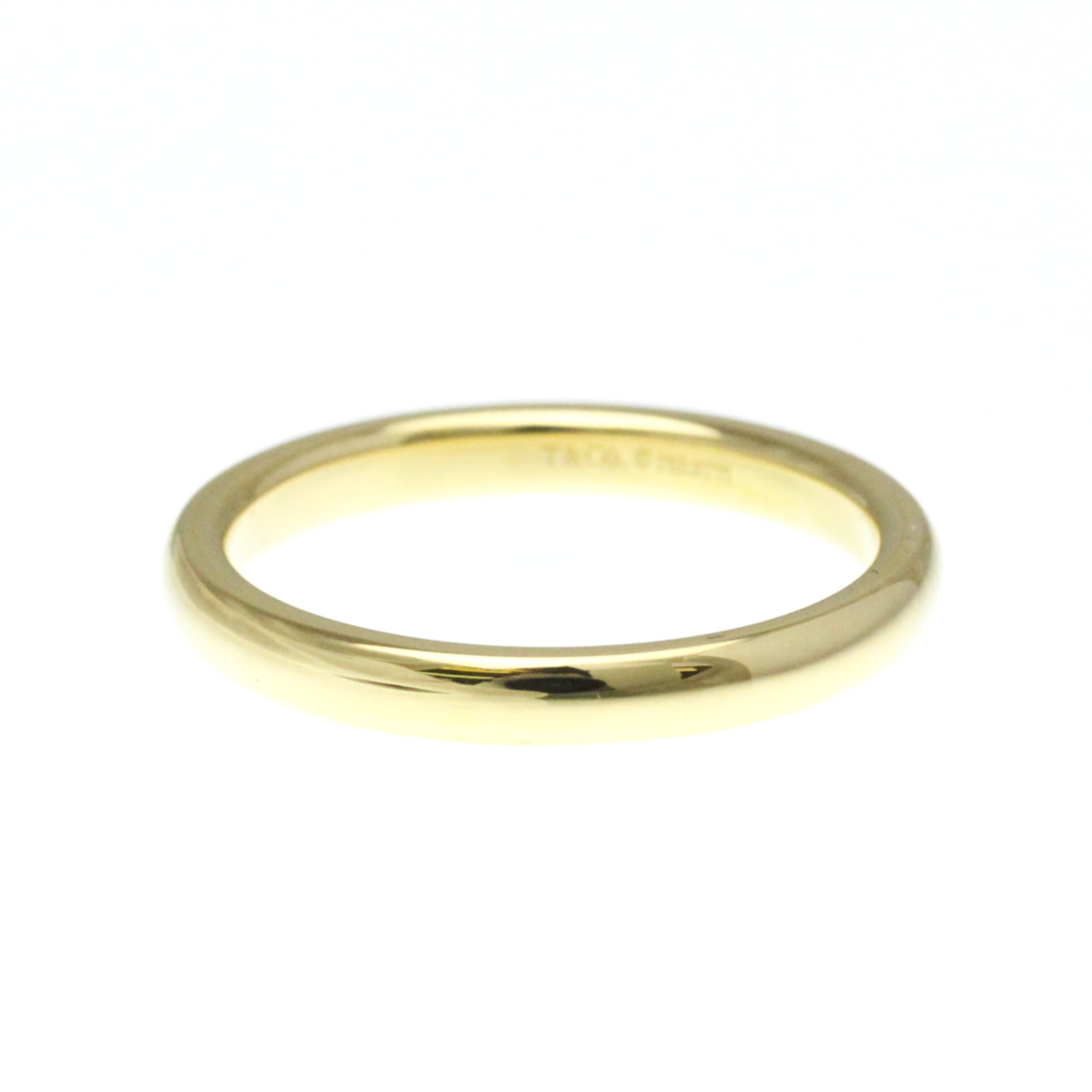 Tiffany Stacking Bundle Yellow Gold (18K) Fashion No Stone Band Ring Gold (Size UK P 1/2) - Photo 7