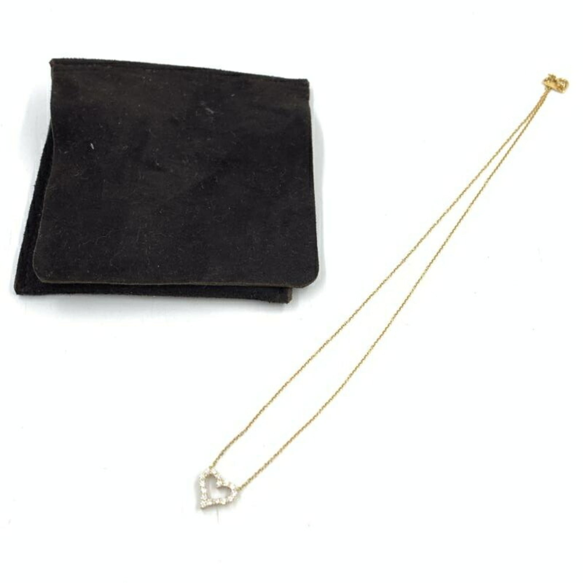 Tiffany & Co. Sentimental Heart Necklace Au750 - Photo 8