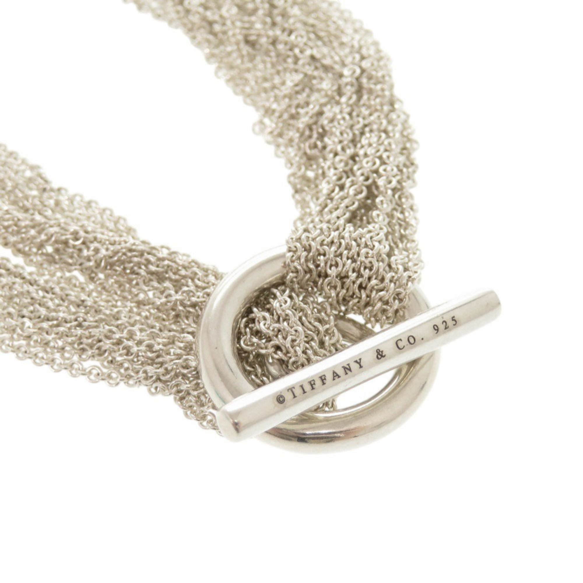 Tiffany & Co. Open Heart Toggle Necklace in Sterling Silver (0269) - Photo 4