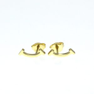 Tiffany Smile No Stone Yellow Gold (18K) Stud Earrings Gold - Photo 1
