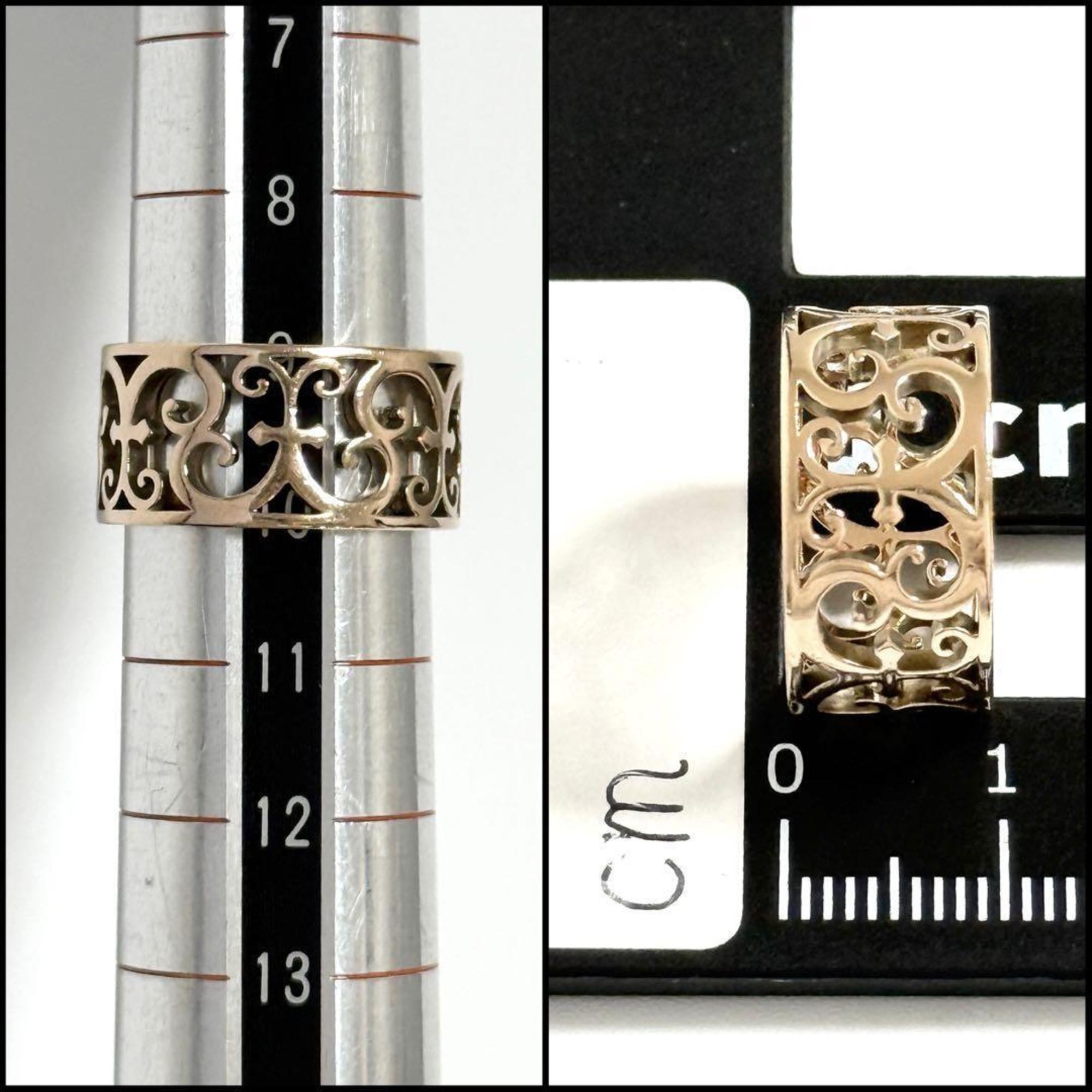 Tiffany Women’s Enchant Wide Ring in Rubedo Metal (Size UK K 1/2) - Photo 9