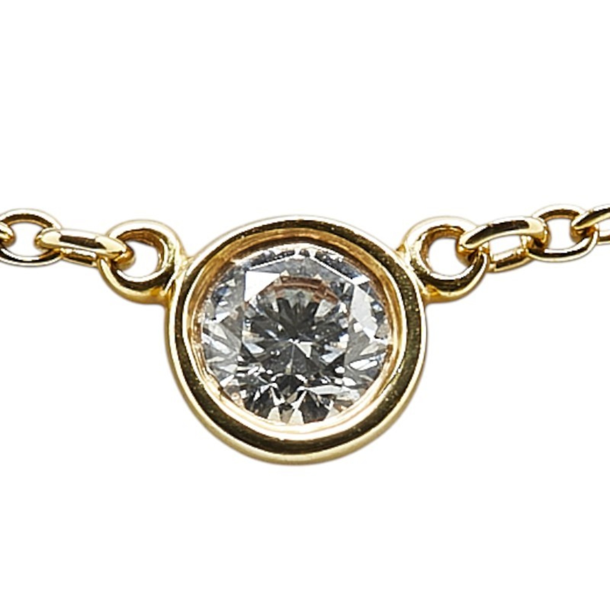 Tiffany & Co. by the Yard Diamond Necklace K18YG Yellow Gold Women’s TIFFANY - Photo 2