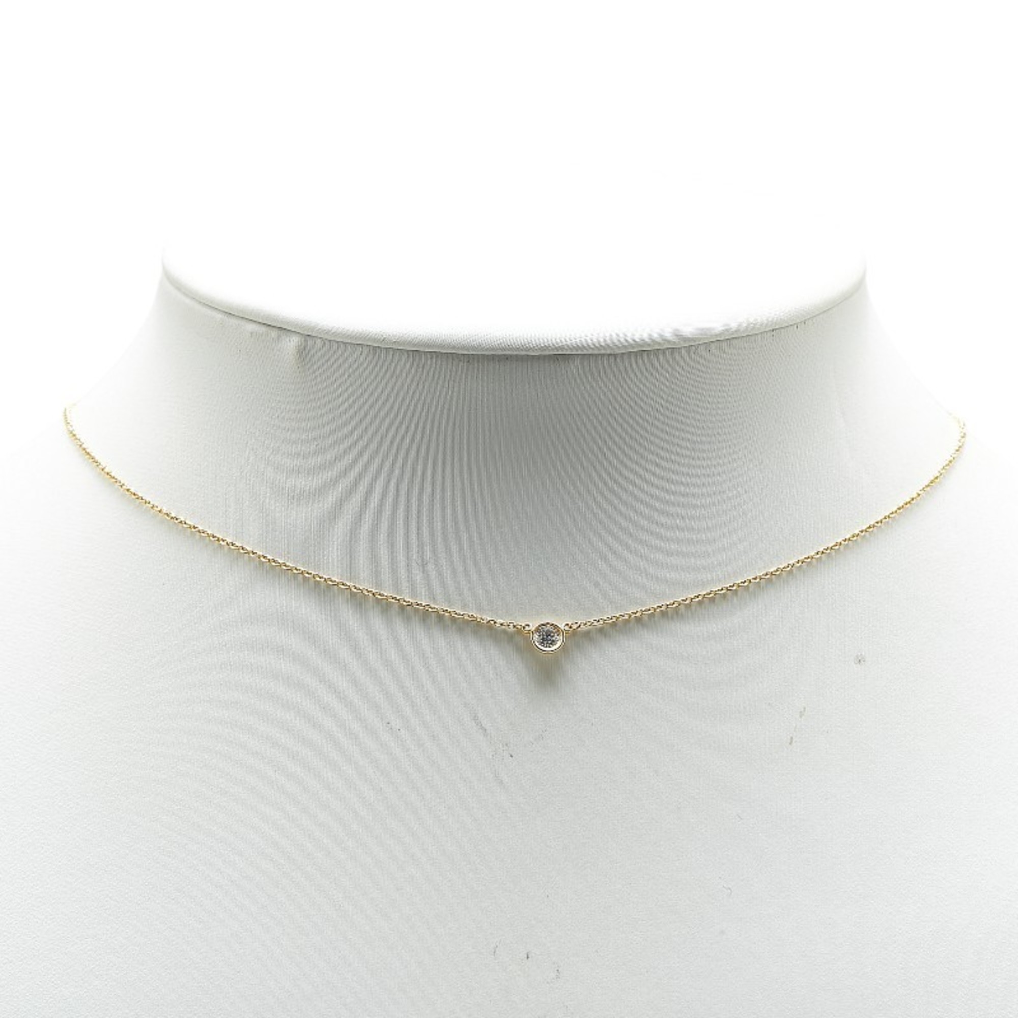 Tiffany & Co. by the Yard Diamond Necklace K18YG Yellow Gold Women’s TIFFANY - Photo 9