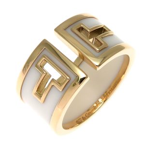 Tiffany T Cutout Women’s Ring 750 Yellow Gold Size P - Photo 1