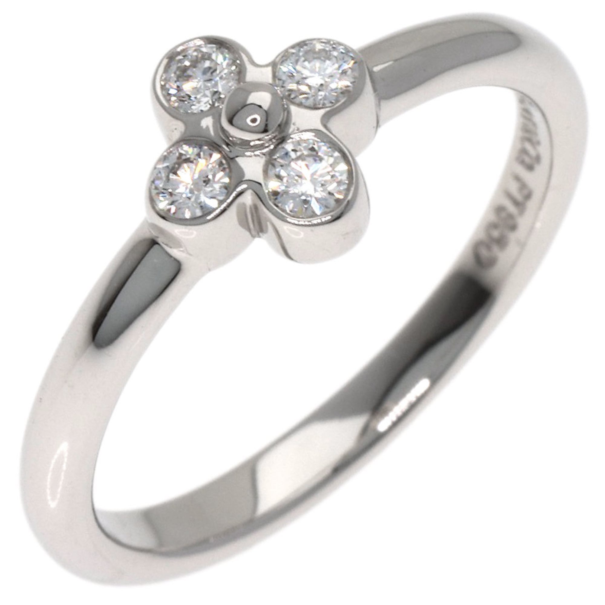 Tiffany & Co. Flower Lace Diamond Ring in Platinum (PT950) for Women (Size H.5) - Photo 2
