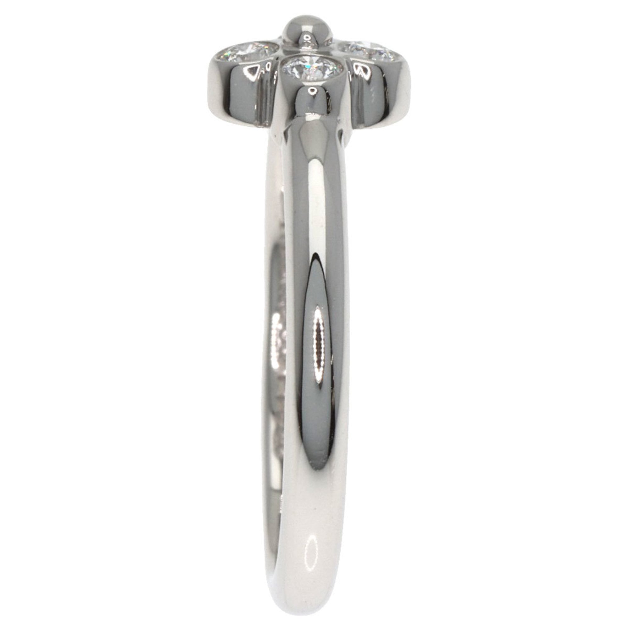 Tiffany & Co. Flower Lace Diamond Ring in Platinum (PT950) for Women (Size H.5) - Photo 3