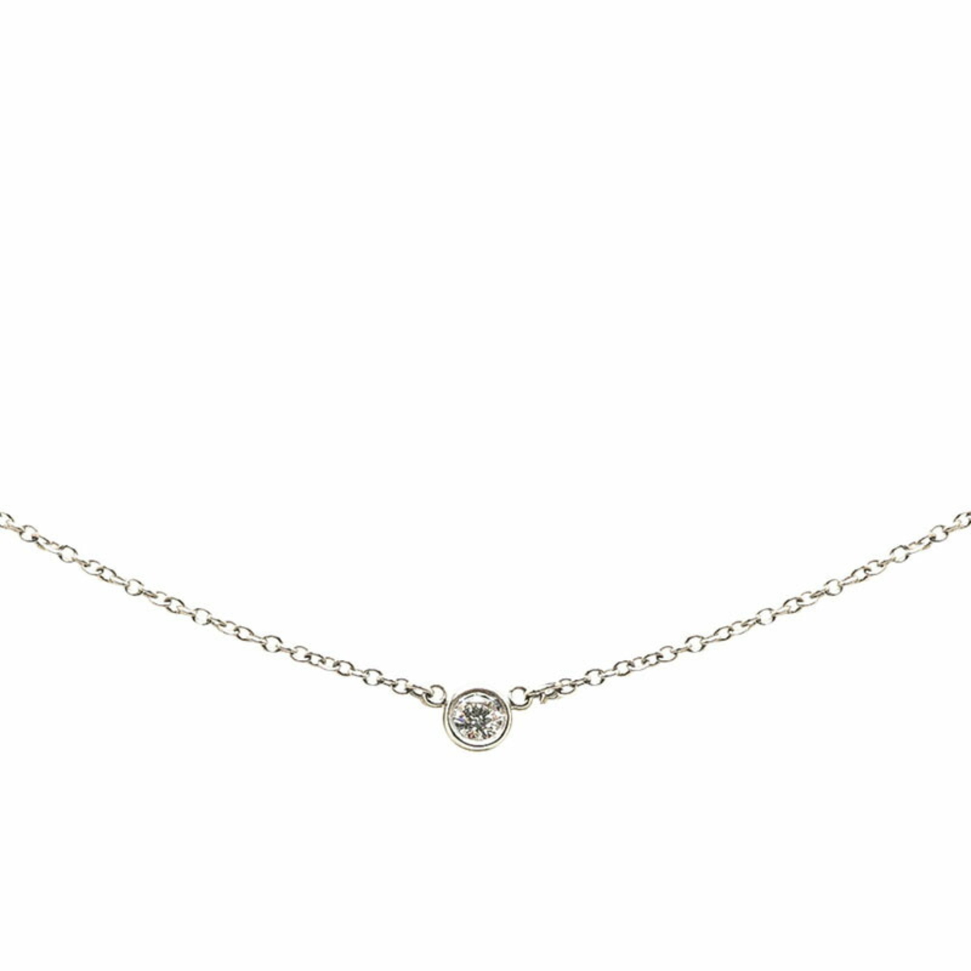 Tiffany by the Yard Necklace Pt950 Platinum Women’s TIFFANY&Co. - Photo 1
