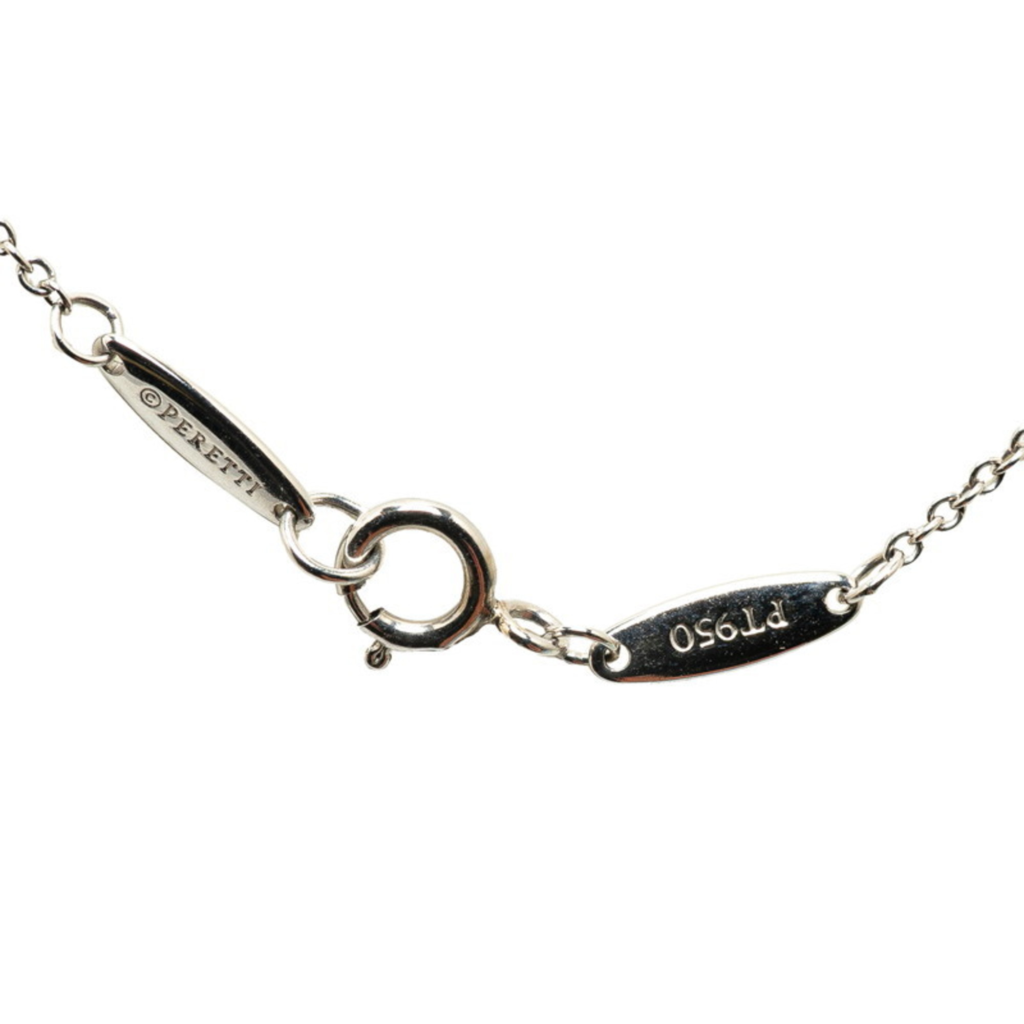 Tiffany by the Yard Necklace Pt950 Platinum Women’s TIFFANY&Co. - Photo 4
