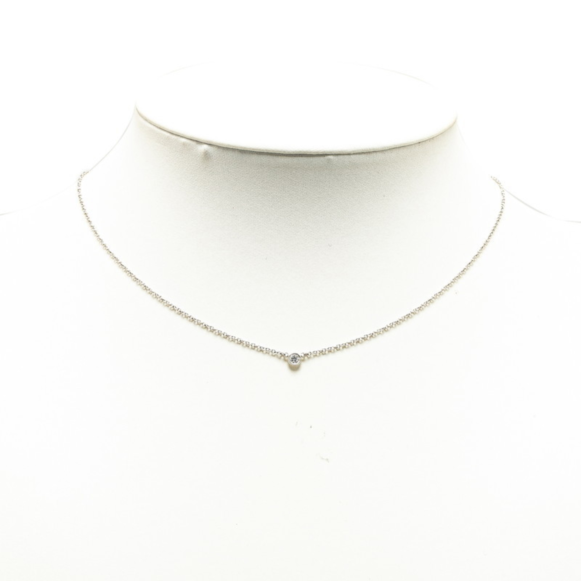 Tiffany by the Yard Necklace Pt950 Platinum Women’s TIFFANY&Co. - Photo 6