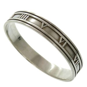 Tiffany Atlas Cuff Bangle Bracelet Silver 925 1195TIFFANY&Co. - Photo 1