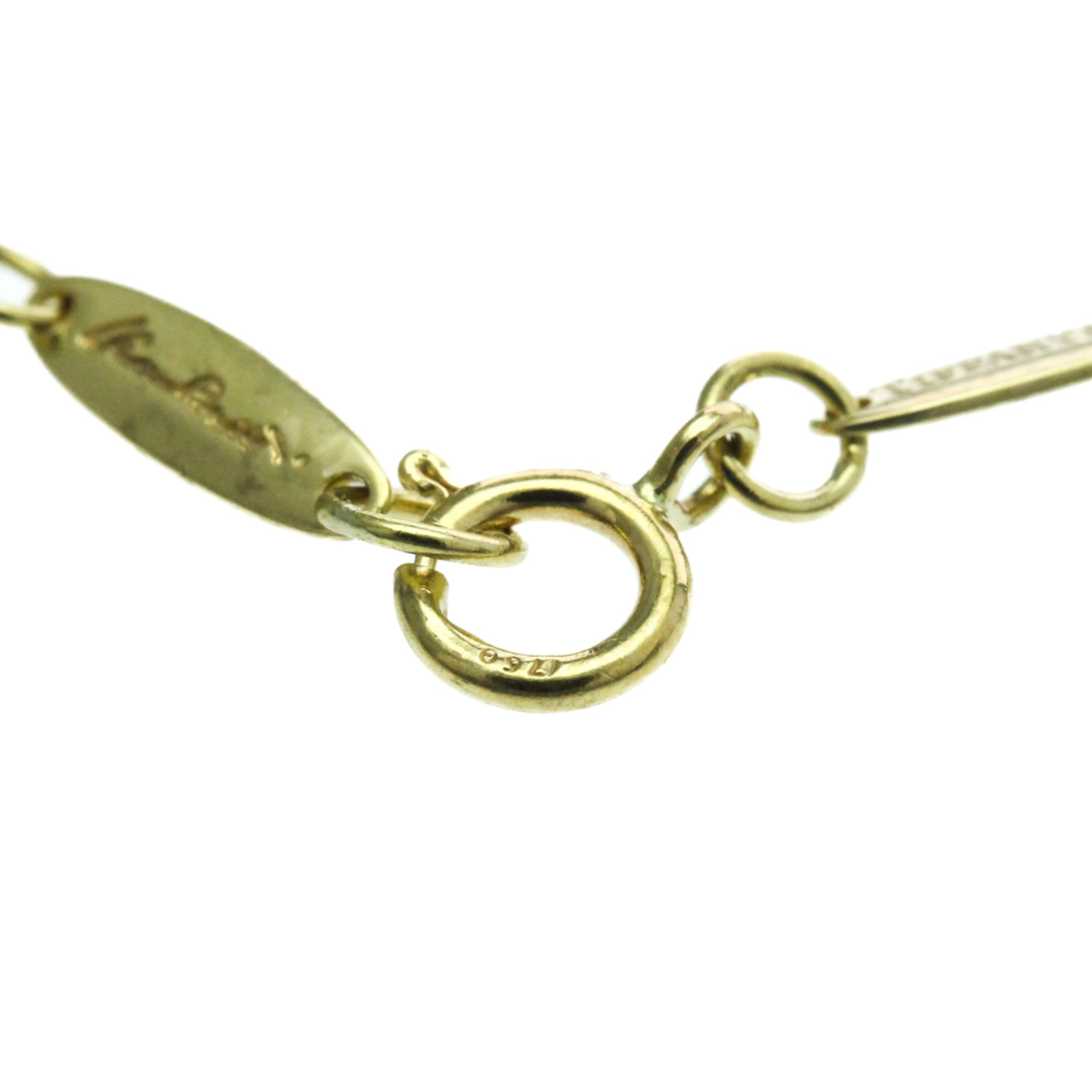 Tiffany Open Heart Yellow Gold (18K) No Stone MenWomen Fashion Pendant Necklace (Gold) - Photo 16
