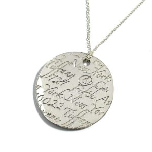 Tiffany Women’s Notes Pendant Necklace - Photo 1